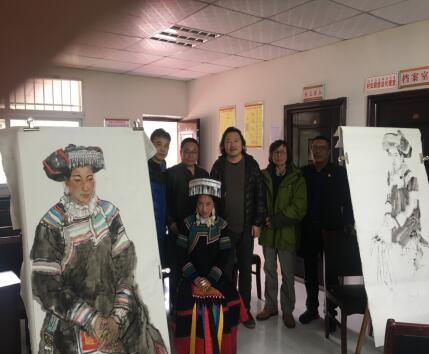 中国致公画院赴四川眉山、昭觉开展下基层采风创作艺术交流活动