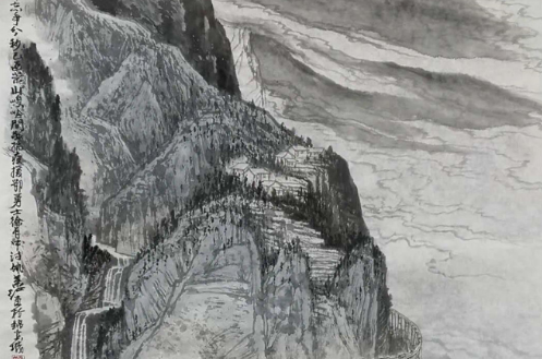 姚叶红 《出征》 国画
